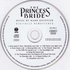 the princess bride CD